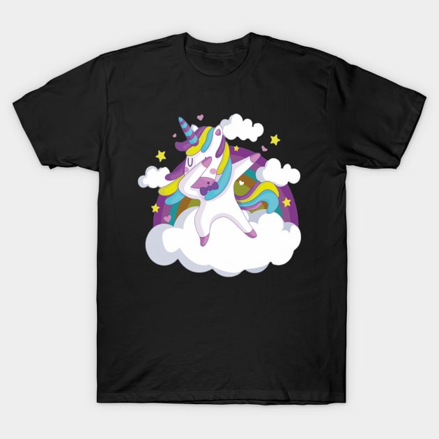 Unicorn dancing T-Shirt by tzolotov